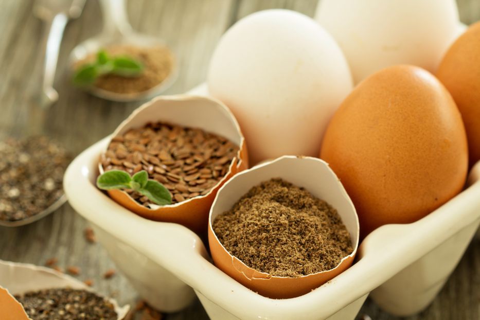 are eggs and flax eggs interchangeable