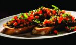 Lentil Salsa With Toast Cropped