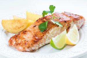 Salmon With Ginger Lime