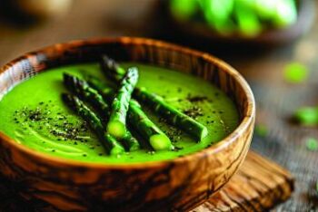 Cream of Celery & Asparagus Soup
