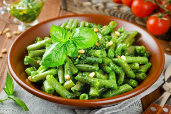 Green Beans with Toasted Pine Nuts