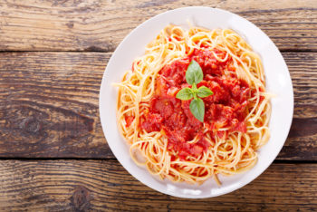 Easy Tomato Basil Cream Pasta